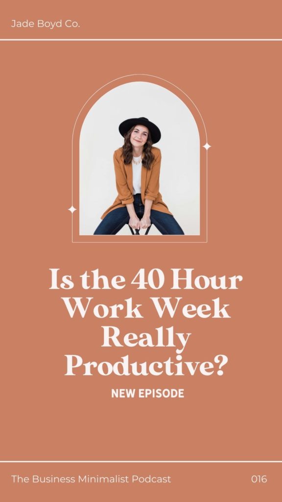 Is the 40 Hour Work Week REALLY Productive for Modern Women in Business?