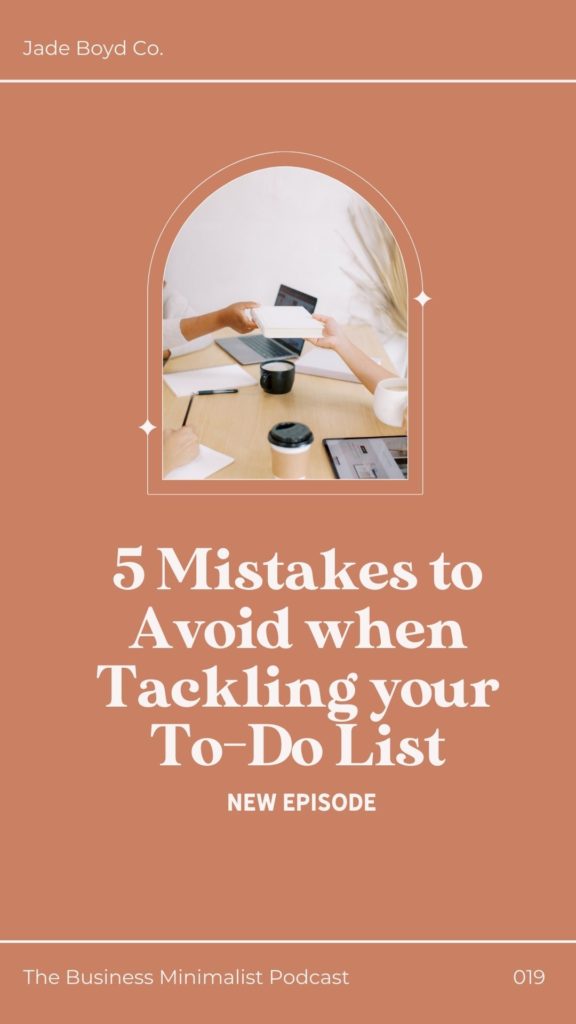 5 Mistakes to Avoid When Tackling Your To-Do List